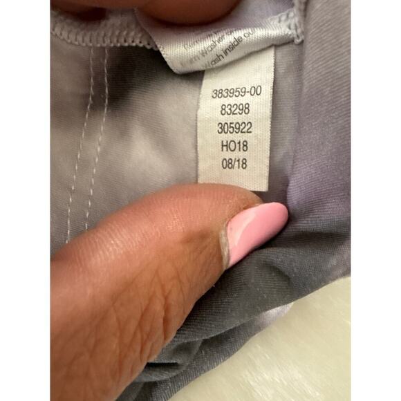 Athleta Run Free Winter Garden 7/8 Tight Gray Womens Size M 383959 - Picture 11 of 13